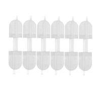 VILLFUL 6piezas Parche de Sutura Rápida Vendajes de Cierre de Heridas Cremallera para Costura Rápida para Heridas Vendaje para Dedos