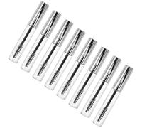 VILLFUL 8 Frascos de Tubo de Pestañas Vacíos de 10 Ml con Aplicador de Rímel Envases Transparentes Rellenables a Prueba de Fugas para Maquillaje DIY y Uso Diario Portátil