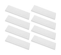 VILLFUL 8 Piezas Cubierta de Salida de Cable de Color Claro para Caja Eléctrica Diseño sin Costuras, Plástico Resistente Mantenimiento para Entornos Residenciales y Oficinas