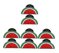 VILLFUL 8piezas Broches De Agua Melón Pin De Ropa Para Mujeres y Hombres Accesorio De Moda Para y Chaquetas