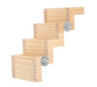 VILLFUL Accesorios para Hámster, Rueda De La Fortuna para Pájaros, Plataforma para Pájaros, Juguete, Escalera para Mascotas, Juguete para Loros, Juguetes para Pájaros para Cotorras,