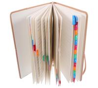 VILLFUL Agenda Telefónica A5 Portátil Etiquetas Alfabéticas Organizador de Direcciones en PU Resistente Color Kaki y Rosa Libreta para Contraseñas y Directorio Telefónico Adecuado