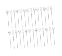 VILLFUL Alfiler Para Ramilletes Y Costura 100 Piezas De Pasador Recto Adecuado Para Manualidades Y Decoración De Adornos Fácil De Ver Al Coser
