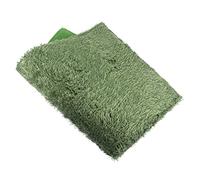 VILLFUL Alfombra para Reptiles y Anfibios De Algodón Absorbente, Césped Artificial Musgo 40x25 Cm para Terrarios, Sustrato Transpirable y Reutilizable para Mascotas Pequeñas