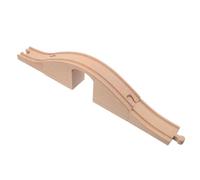 VILLFUL Ampliación de vías de Tren de Madera: Piezas de vía, Puente, Muelle, Accesorios ferroviarios compatibles con Trenes de Juguete.