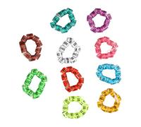 VILLFUL Anillos para Patas De Palomas y Aves De Cría 100 Anillas Numeradas para Mensajeras Periquitos Loros y Más