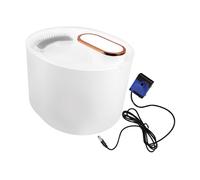 VILLFUL Bebedero Automático para Mascotas Filtro y Motor Silencioso, Dispensador De Agua De 3 litros De Material PP, Fuente Eléctrica para Perros y Gatos, Adecuado para Uso Diario Casa