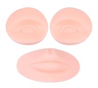 VILLFUL Beige 2 Juegos para Uso Personal y Salón Práctica de Silicona para Tatuajes 3d Realista Adecuado para Principiantes que Practican Profundidad y Precisión