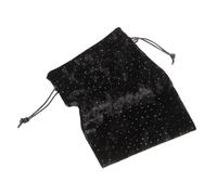 VILLFUL Bolsa de Franela para Guardar Cartas del Tarot Pequeña Bolsa para Guardar Joyas Soporte para Guardar Cartas del Tarot