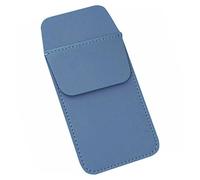 VILLFUL Bolsa Organizadora para Bolígrafos y Lápices para Enfermeras, Tamaño Compacto, Protector De Bolsillo De Cuero Sintético Azul, Resistente Al Desgaste, Uso Profesional Hospitales y Clínicas