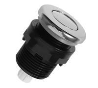 VILLFUL Botón Pulsador Neumático a Prueba de Salpicaduras para Triturador de Basura, Interruptor de Aire Resistente Negro, Compatible Bañeras y Spas, Uso en Ambientes Húmedos, Repuesto