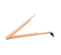 VILLFUL brújulas de bloqueo universal de lápiz punta de de para estudiantes de enseñanza de pizarra escolares Madera Beige