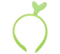VILLFUL Cabezal de Brotes de Soja Verde para Mujer Accesorio Ligero y Cómodo para Fiesta Cosplay y Sesiones Fotográficas Diadema Divertida y Versátil para Eventos y Disfraces
