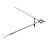 VILLFUL Calibrador Interior Industrial con Resorte Calibre de Medición Preciso para Carpintería Torneado Chapa Metálica Herramienta Manual Portátil para Ingeniería Compleja