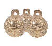 VILLFUL Campanas Decorativas Timbre Cascabeles Pequeños Para Perros Diseño De Tiger Head Collares De Artesanía