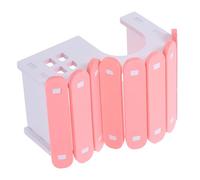 VILLFUL Casa para Hámster y Chinchillas Pequeña Cabaña de PVC Escondite Seguro para Animales Pequeños con Privado para Jugar y Dormir