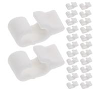 VILLFUL Conector de Cable cúbico de 48 Piezas: Repuesto para Organizador de Armario Modular de Almacenamiento cúbico, estantería de Rejilla metálica o Parque para Mascotas, Color