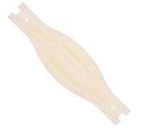 VILLFUL Conector de Riel de Cortina Junta de Riel para Cortina de Ventana Plástico Beige Conexión Fiable Instalación sin Herramientas
