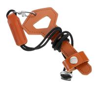 VILLFUL Correa para Gafas de Cuero Marrón Café Cordón para Gafas de Sol para Mujer Soporte Ajustable Alrededor del Cuello Accesorio Práctico para Uso Diario y Viajes