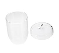 VILLFUL Crisol De Cuarzo Resistente Altas Temperaturas Con Tapa Para Fundición De Metales Aleaciones y Joyería Laboratorio