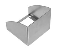 VILLFUL Cubierta Protectora Fácil de Operar Enchufe de Acero Inoxidable para Resistente al Agua para Enchufes en Dormitorio y Baño