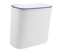 VILLFUL Cubo Basura Anti Perros Push Mesa De La 1 De Redondo Con Tapa De De Escritorio De De Coche Con Tapa De De Plástico De Con De Coche Residuos Mesa De La Cubo Basura Pequeño