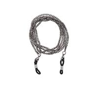 VILLFUL Cuerda Metálica Negra Para Y Gafas Sujetador Duradero Anticaída Cadena Para Colgar Facial 1 Unidad Resistente Y Práctica