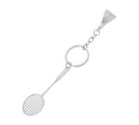 VILLFUL de Bádminton de Metal con Diseño de Accesorio y Estiloso para Claves Decoración de Mochilas y para del Deporte