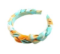 VILLFUL Diadema Trenzada de Moda para Mujer Accesorio todo Uso Banda para Cabello Azul Diseño Creativo y Duradero para Fiestas y Uso Diario