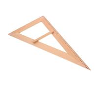 VILLFUL Dispositivo De Medición De Madera para Aula Tablero Mango para Ejercicios Prácticos y Aprendizaje Geométrico