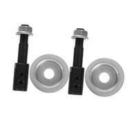 VILLFUL Eje Del Motor Adaptador De Rueda Abrasiva De Acero Para Amoladora, Extensión De Eje 8 Mm, Kit De 2 Piezas Para Pulido y Esmerilado Bricolaje y Mantenimiento