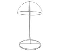 VILLFUL Estante para Exhibir Sombreros de Metal, Diseño Hueco y Simple | Soporte de Hierro Cúpula Curva, para Pelucas y Cabezas, Exhibición 360 Grados en Armarios