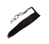 VILLFUL Extensión de de Caballo Rizada Sintética Resistente al Calor Cabello Ondulado Natural Postizo Suave para Uso Diario y Fiestas