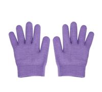 VILLFUL Guantes de Gel Hidratantes para Manos Manoplas Exfoliantes Aceites Esenciales Tamaño Adulto Color Morado para Cuidado y Prevención de Sequedad y Grietas la Piel