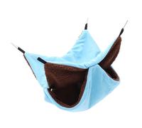 VILLFUL Hamaca De Felpa Doble, Hamaca para Hurones, Cama Cálida para Hámster, Cama Cómoda para Hámster, as para Ratas, Cojín para Dormir para, para Dormir para,