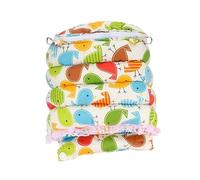 VILLFUL Hamaca para Loros Colgante Cálida De Algodón, Nido para Pájaros Pequeño, Tienda Confortable para Mascotas, Refugio De Invierno para Aves Domésticas