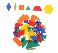 VILLFUL Juguetes Geométricos Eva para Niños 64 Piezas Coloridos Bloques De Clasificación Materiales para Actividades Preescolares Figuras Geométricas Suaves Juguetes Educativos para Aula
