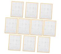 VILLFUL Kit De Aprendizaje De Fracciones De 10 Piezas Fracciones Para El Aprendizaje De Matemáticas De 3Er De Doble
