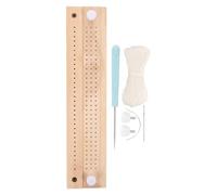 VILLFUL Kit de Encuadernación de Libros Manual Ajustable para Perforar y Coser Papel Herramienta Portátil para Agendas Diarios y Cuadernos Suministros de Encuadernación Duraderos y