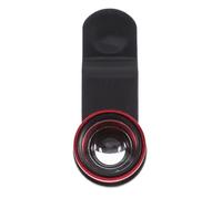 VILLFUL Kit de Lentes para Cámara de Teléfono Celular con Clip, Macro y Gran Angular, 2 Sets en Metal, Plástico y Vidrio para Smartphone Rojo