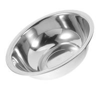 VILLFUL Lavabo de acero inoxidable para lavado de pies y frutas, 29 cm de diámetro, diseño portátil y multifuncional para uso en hogar y lavandería