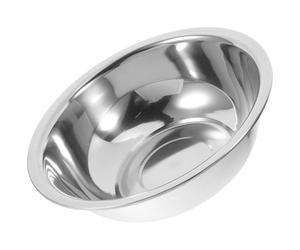 VILLFUL Lavabo de acero inoxidable para lavado de pies y frutas, 29 cm de diámetro, diseño portátil y multifuncional para uso en hogar y lavandería