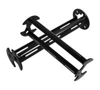 VILLFUL Llave para Fregadero Multifuncional de Acero Inoxidable Negra Juego de 2 Llaves Inglesas de Doble Boca para Grifo y Fontanería Espacios Reducidos Herramienta Versátil para Baño