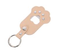 VILLFUL Llavero Conmemorativo de Mascota Caja Conmemorativa para Guardar Pelo de Mascota Llavero de Recuerdo Forma de Pata para Coleccionistas de Recuerdos