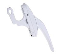 VILLFUL Manija de Bloqueo para Ventana Abatible Blanca Pestillo Seguro de Accionamiento Suave Herraje de Repuesto para Ventanas Exteriores Cierre para Hogar y Oficina