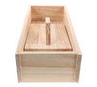 VILLFUL Máquina Manual para Fabricar Lana de Moxa, Herramienta de Molienda de Moxa Casera, Rodillo de Madera para Amasar Hojas Secas, Dispositivo Compacto para Uso Profesional y Doméstico