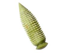 VILLFUL Masajeador de Rodillos de Jade Verde para Caderas y Abdomen Diseño de Varilla para Refinar el Metabolismo, Adecuado para Entusiastas del Fitness y Personas Mayores