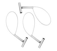 VILLFUL Metal Pig Catcher 3pcs, Iron Steel Wire Snare Holders for Cattle and Livestock, Animal Handling Tool for Breeders and Farmers in Breeding Farms
