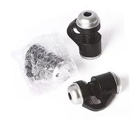 VILLFUL Microscopio para Teléfono Clip Desmontable, Lupa de 30X para Cámara, Plástico Negro, Adecuado para Comprobar Antigüedades y Joyería