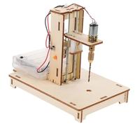 VILLFUL Mini Taladro de Banco de Escritorio Pequeño para DIY Máquina de Perforación Precisa y Estable Ligero y Portátil Kit de Proyectos Científicos Educativos Fácil de Usar para